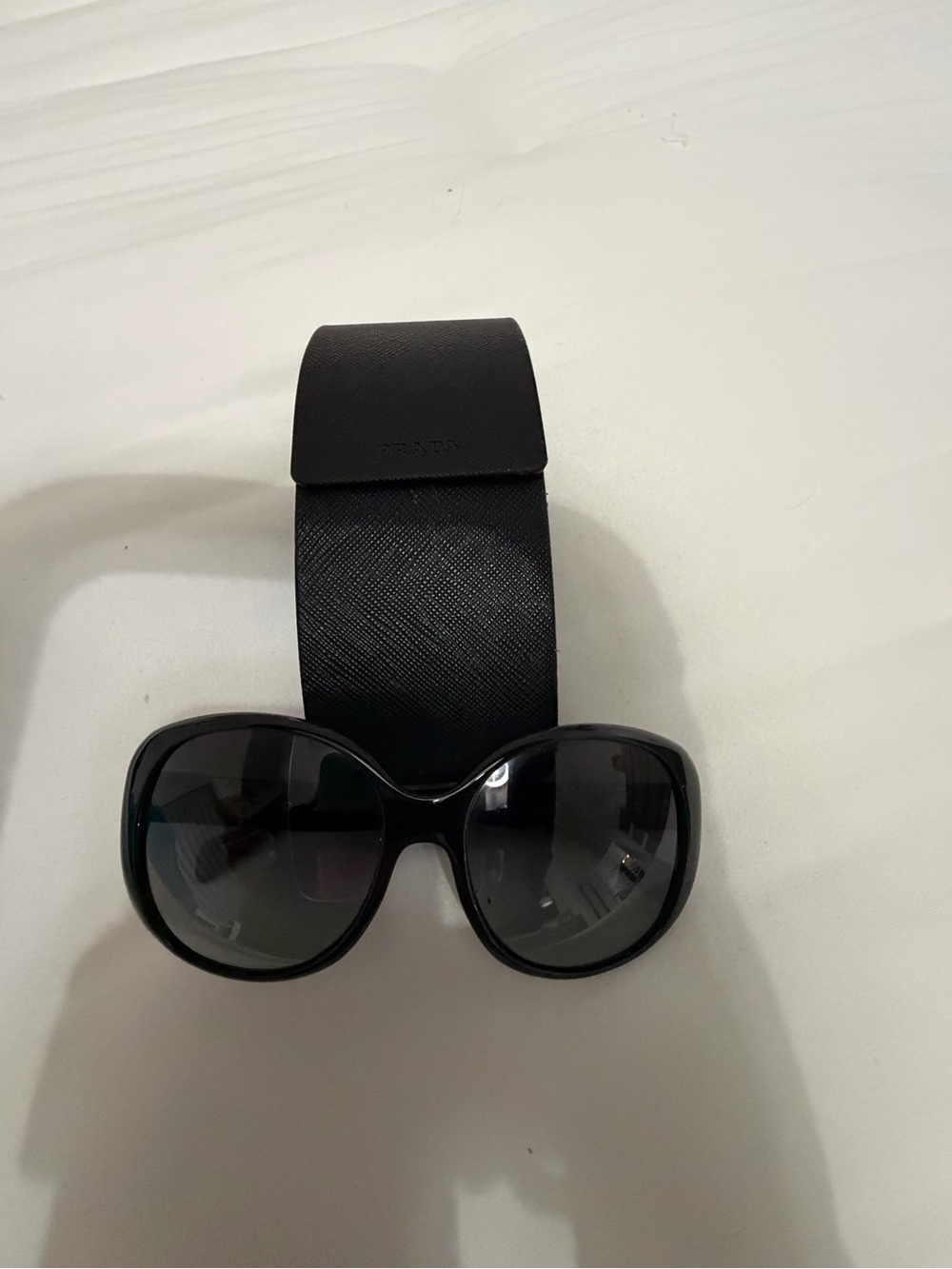 Prada Black Oversized Women's Sunglasses